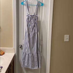 Striped maxi dress